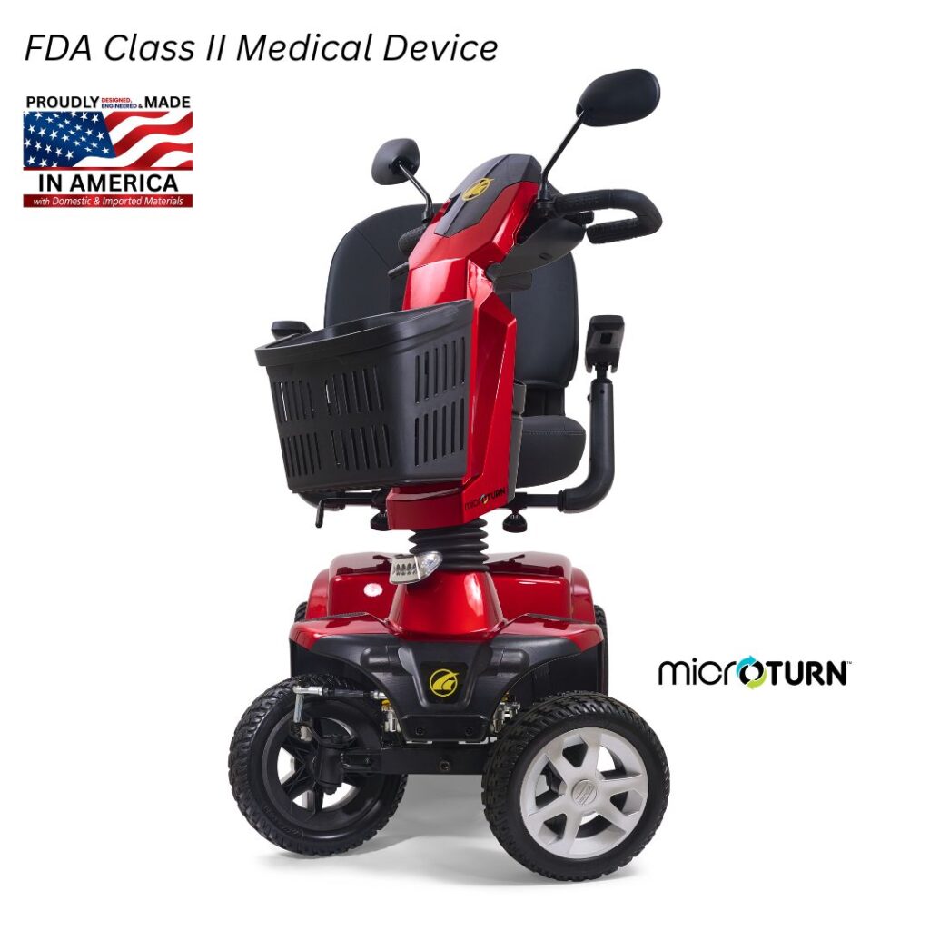 Companion (4-wheel) Full Size MicroTurn™ Technology